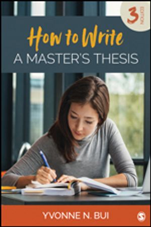 How to Write a Master's Thesis | 3:e upplagan