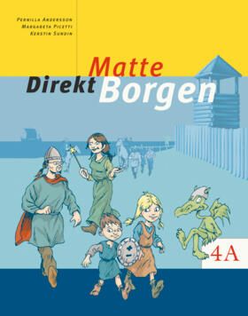 Matte Direkt Borgen Grundbok 4A | 0:e upplagan
