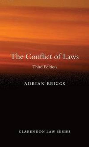 The Conflict of Laws | 3:e upplagan