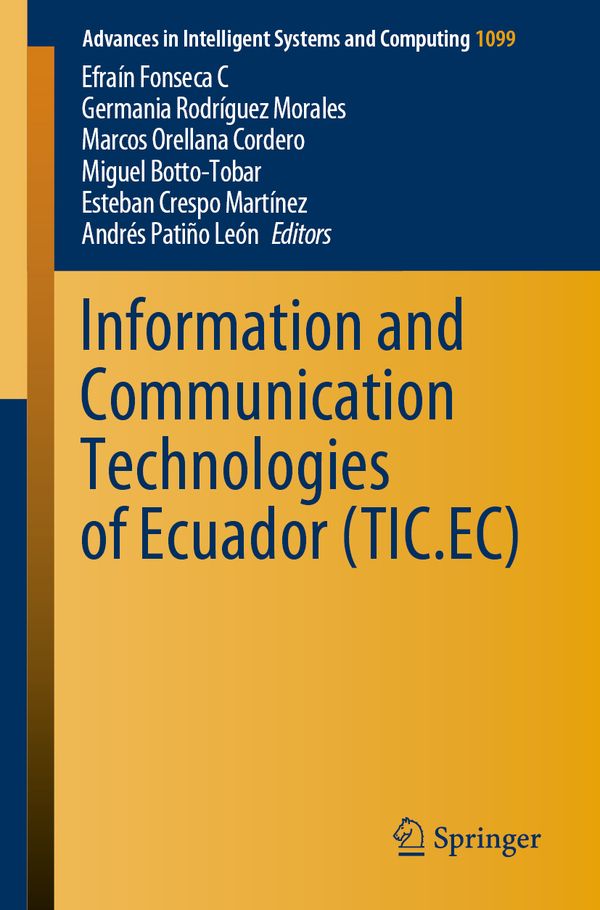 Information and Communication Technologies of Ecuador (TIC.EC) | 1:a upplagan