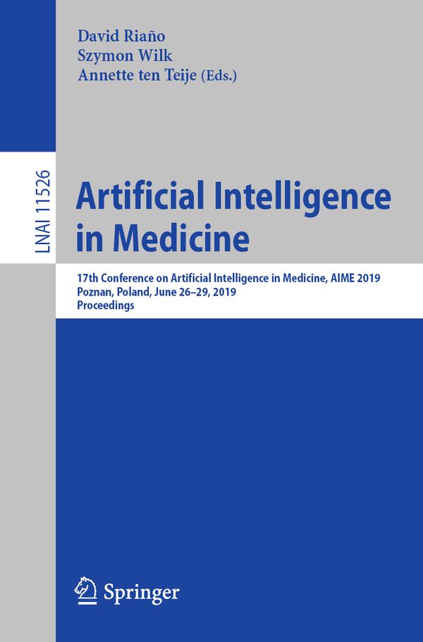 Artificial Intelligence in Medicine | 1:a upplagan