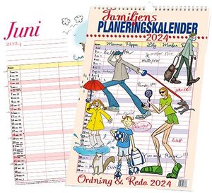 Familjens Planeringskalender 2024 | 1:a upplagan