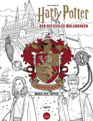 Gryffindor : Den officiella Harry Potter-målarboken