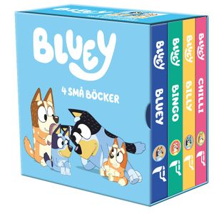 Bluey 4 små böcker | 1:a upplagan