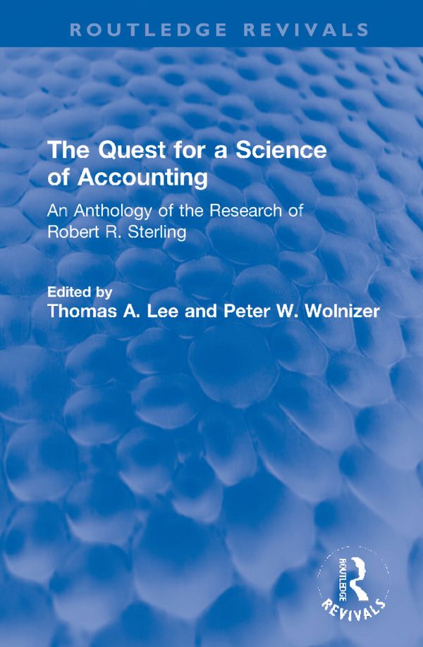 The Quest for a Science of Accounting | 1:a upplagan