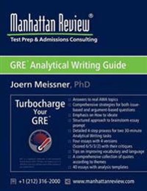 Manhattan Review GRE Analytical Writing Guide