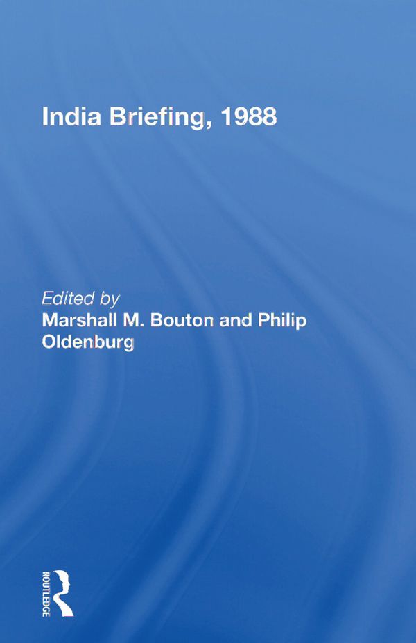 India Briefing, 1988 | 1:a upplagan