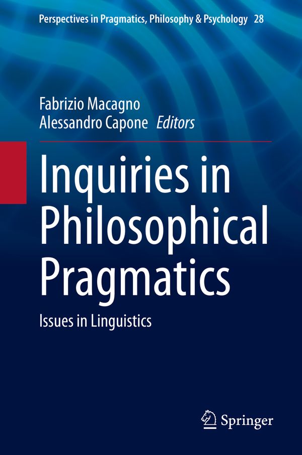 Inquiries in Philosophical Pragmatics | 1:a upplagan