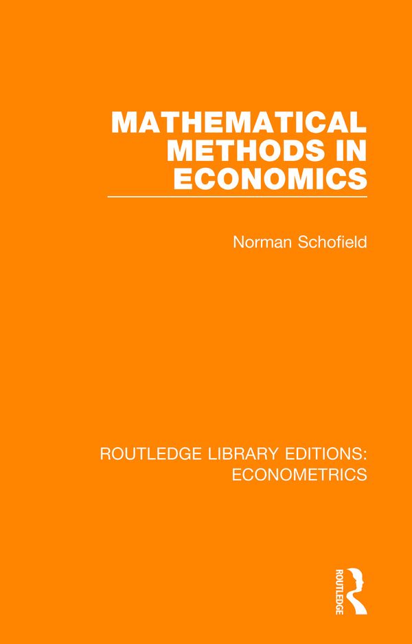 Mathematical Methods in Economics | 1:a upplagan