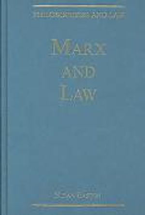 Marx and Law | 1:a upplagan