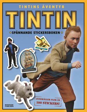 Tintins äventyr - Spännande stickersboken