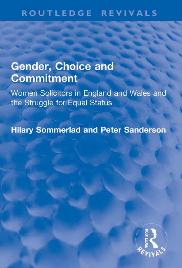 Gender, Choice and Commitment | 1:a upplagan
