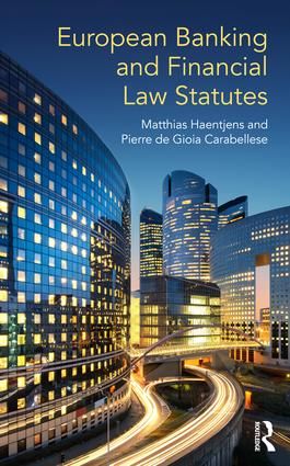 European Banking and Financial Law Statutes | 1:a upplagan