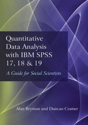 Quantitative Data Analysis with IBM SPSS 17, 18 & 19 |  2:e upplagan