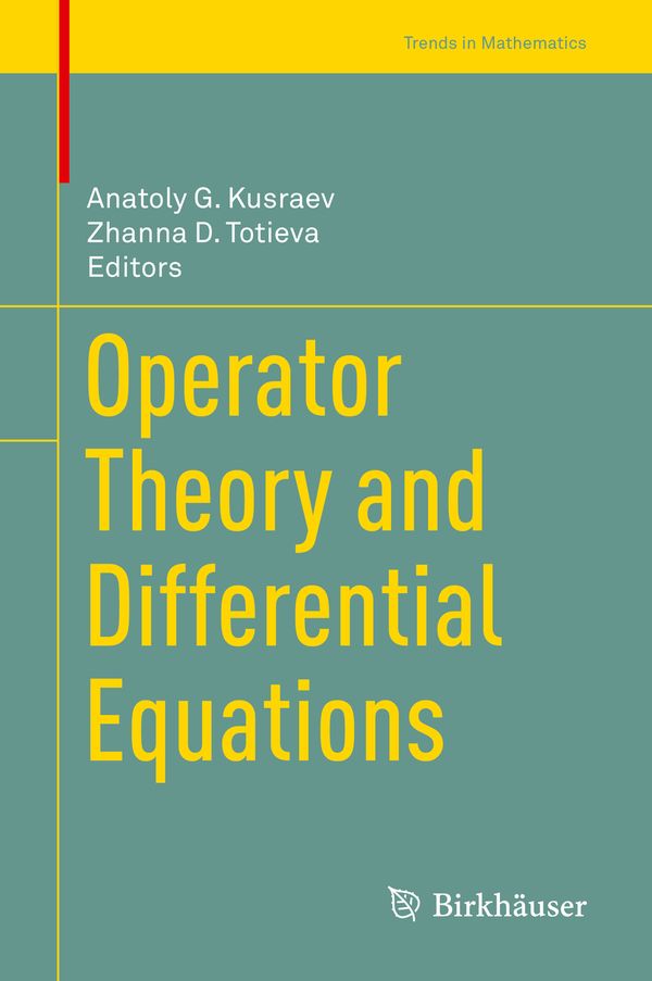 Operator Theory and Differential Equations | 1:a upplagan