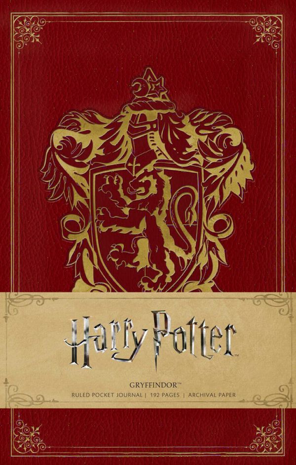 Harry Potter: Gryffindor Ruled Pocket Journal | 0:e upplagan