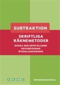 Subtraktion Skriftliga räknemetoder | 1:a upplagan