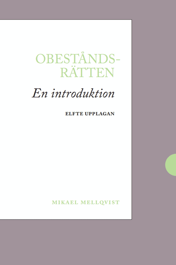 Obeståndsrätten : en introduktion | 11:e upplagan