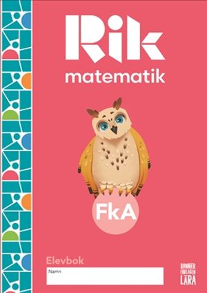 Rik matematik Fk A Elevbok | 1:a upplagan