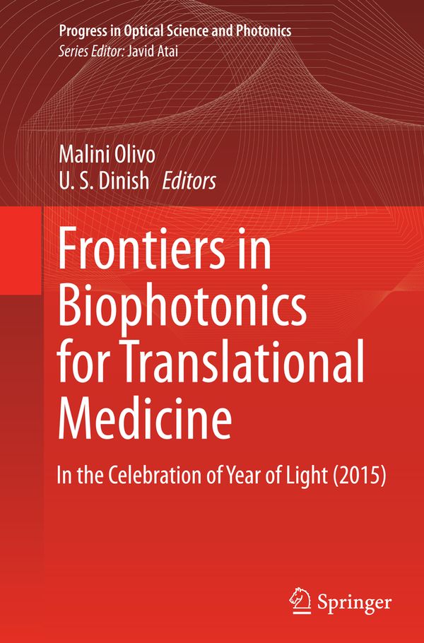 Frontiers in Biophotonics for Translational Medicine | 1:a upplagan