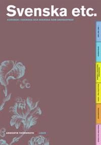 Svenska etc. | 1:a upplagan
