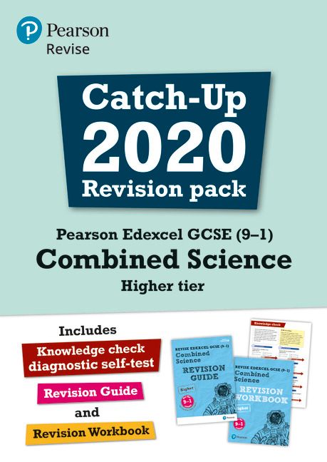 Pearson Edexcel GCSE (9-1) Combined Science Higher tier Catch-up 2020 Revision Pack | 0:e upplagan