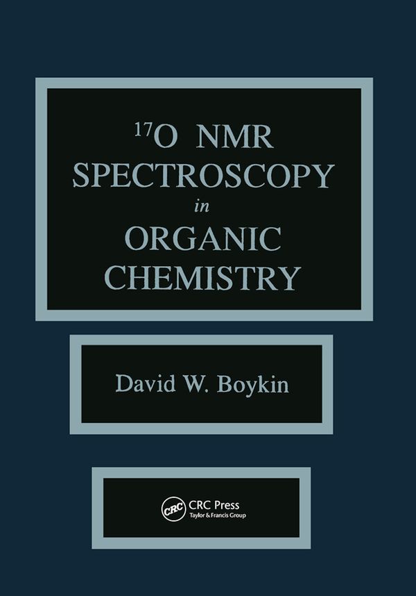 17 0 NMR Spectroscopy in Organic Chemistry | 1:a upplagan