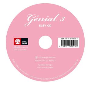 Genial 3 Elev-cd mp3, andra upplagan | 1:a upplagan