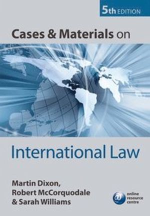 Cases and Materials on International Law | 5:e upplagan