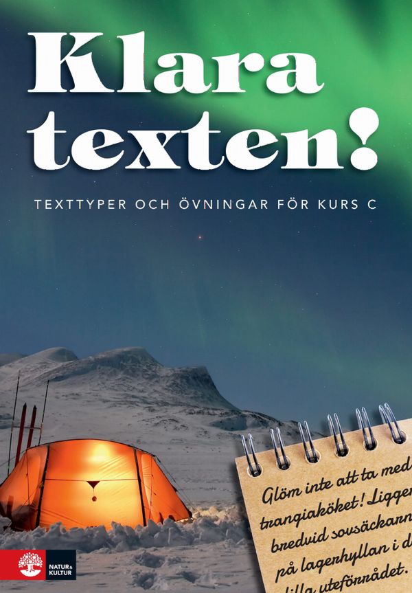 Klara texten! Texttyper och övningar för kurs C | 1:a upplagan