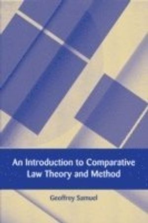 Introduction to Comparative Law Theory and Method