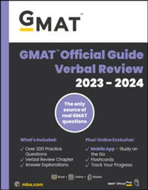 GMAT Official Guide Verbal Review 2023-2024