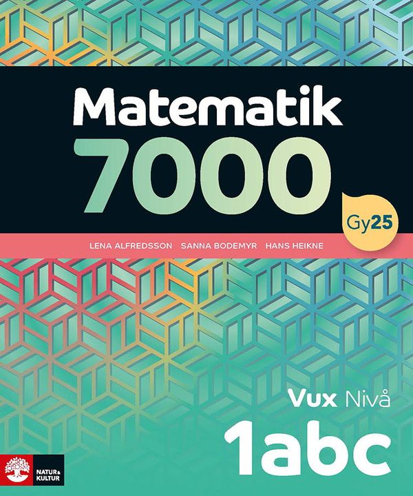 Matematik 7000 nivå 1abc Vux | 1:a upplagan