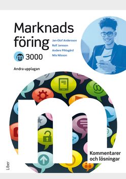 M3000 Marknadsföring Kommentarer och lösningar | 2:a upplagan