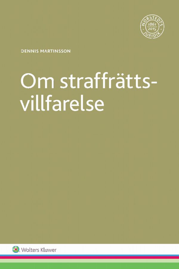 Om straffrättsvillfarelse | 1:a upplagan