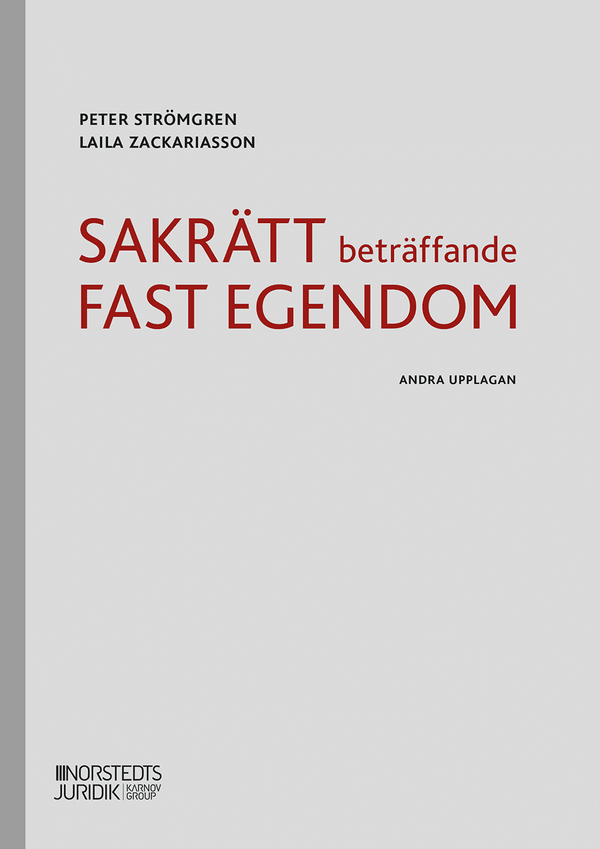 Sakrätt beträffande fast egendom | 2:a upplagan