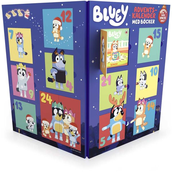 Bluey adventskalender | 1:a upplagan