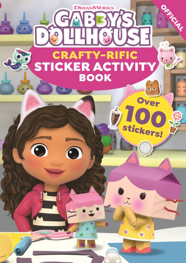 DreamWorks Gabby's Dollhouse: Crafty-Rific Sticker Activity Book | 0:e upplagan