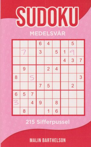 Sudoku Medelsvår