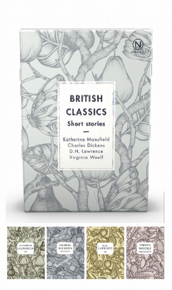 Box with four British classics