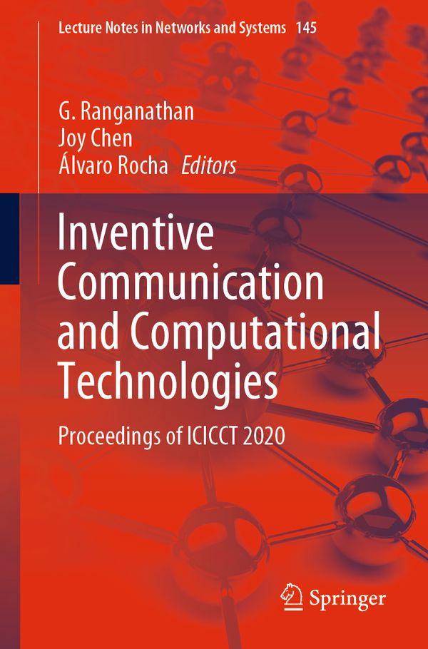 Inventive Communication and Computational Technologies | 1:a upplagan