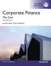 Corporate Finance: The Core | 0:e upplagan