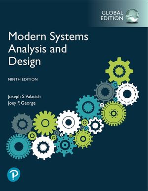 Modern Systems Analysis and Design, Global Edition | 9:e upplagan