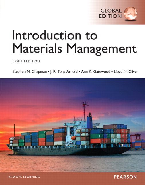 Introduction to Materials Management, Global Edition | 8:e upplagan