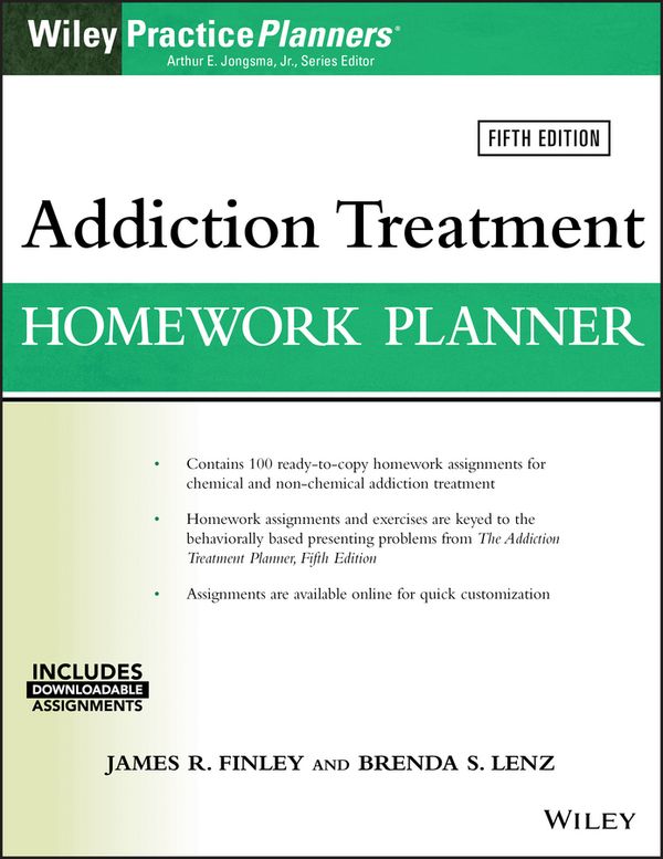 Addiction Treatment Homework Planner, 5th Edition | 1:a upplagan