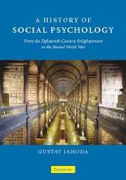 A History of Social Psychology | 0:e upplagan