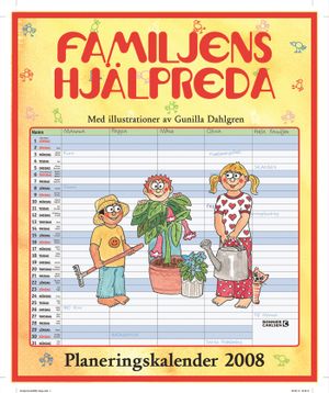 Familjens hjälpreda : planeringskalender 2008