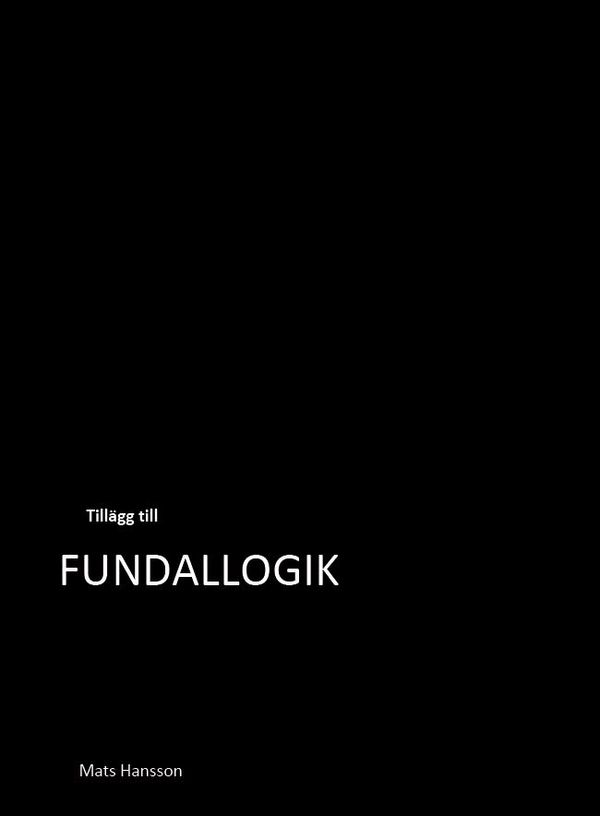Fundallogik | 0:e upplagan