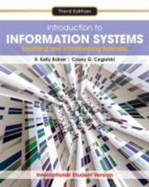 Introduction to information systems | 1:a upplagan