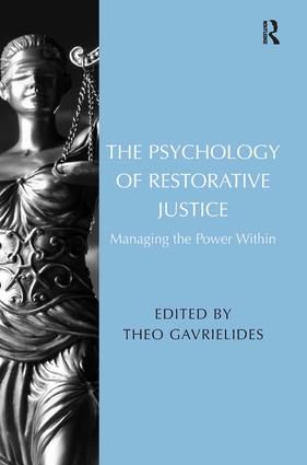 The Psychology of Restorative Justice | 1:a upplagan